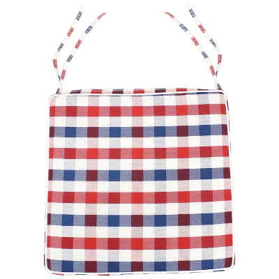 Sunnydaze Decor Sunnydaze Square Indoor/Outdoor Seat Cushions With Ties - 17" Square X 2" Thick - Americano - 2-Pack 10 Sunnydaze Decor Sunnydaze Square Indoor/Outdoor Seat Cushions With Ties - 17" Square X 2" Thick - Americano - 2-Pack - Image 8