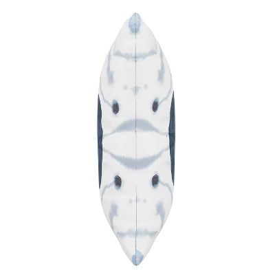 Delray Outdoor Throw Pillow Blue - Skyline Furniture 3 Delray Outdoor Throw Pillow Blue - Skyline Furniture