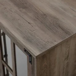 Avalene Modern Farmhouse 4 Door Glass Window Pane TV Stand For TVs Up To 65" - Saracina Home -Professional Bicycle Discount Store GUEST 9884c6a7 d3da 412e 8fe0 ad898b68c7a1