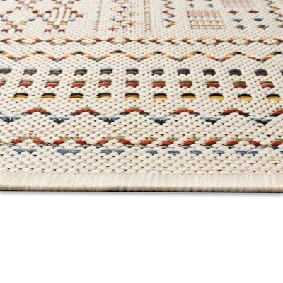 Liora Manne Avena Indoor/Outdoor Rug Ivory 7 Liora Manne Avena Indoor/Outdoor Rug Ivory - Image 5