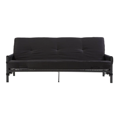 6" Mattress With Fairview Storage Futon Black - Room & Joy 9 6" Mattress With Fairview Storage Futon Black - Room & Joy - Image 7