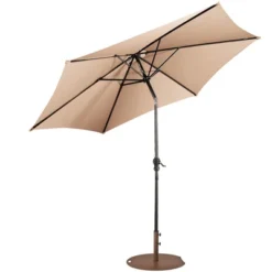 Costway 9ft Patio Umbrella Outdoor W/ 50 LBS Round Umbrella Stand W/ Wheels -Professional Bicycle Discount Store GUEST ae991a34 4d12 4f30 a532 4a9457941758