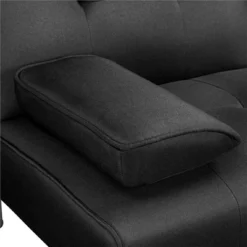 Yaheetech Convertible Futon Sofa Bed Tufted Fabric Futon With Cupholders And Pillows -Professional Bicycle Discount Store GUEST cdb17eb5 fbc9 4cd4 bb2b 9c11482e4d27