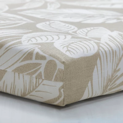 18" X 45" Delray Outdoor/Indoor Bench Cushion - Pillow Perfect 3 18" X 45" Delray Outdoor/Indoor Bench Cushion - Pillow Perfect