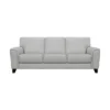 87" Bergen Genuine Leather Square Arm Sofa - Armen Living