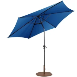 Costway 9ft Patio Umbrella Outdoor W/ 50 LBS Round Umbrella Stand W/ Wheels -Professional Bicycle Discount Store GUEST e1de6ec6 1da7 418d a46d 6e1351cae9ab