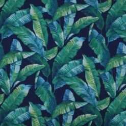 2pk Hanalei Lagoon Reversible Chair Pads Blue - Pillow Perfect