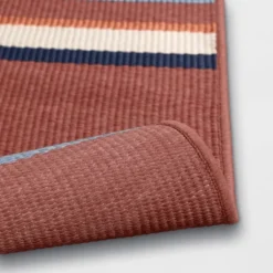 7'x10' Striped Outdoor Rug Red - Threshold™ -Professional Bicycle Discount Store GUEST fe38df26 85b1 49d6 ba55 6c1c902a70a3