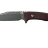 Rick Hinderer Ranch Bowie Burgundy Canvas Micarta, Battle Black, Bowie Knife -Professional Bicycle Discount Store HRK TRB BB BM 01 rick hinderer knives