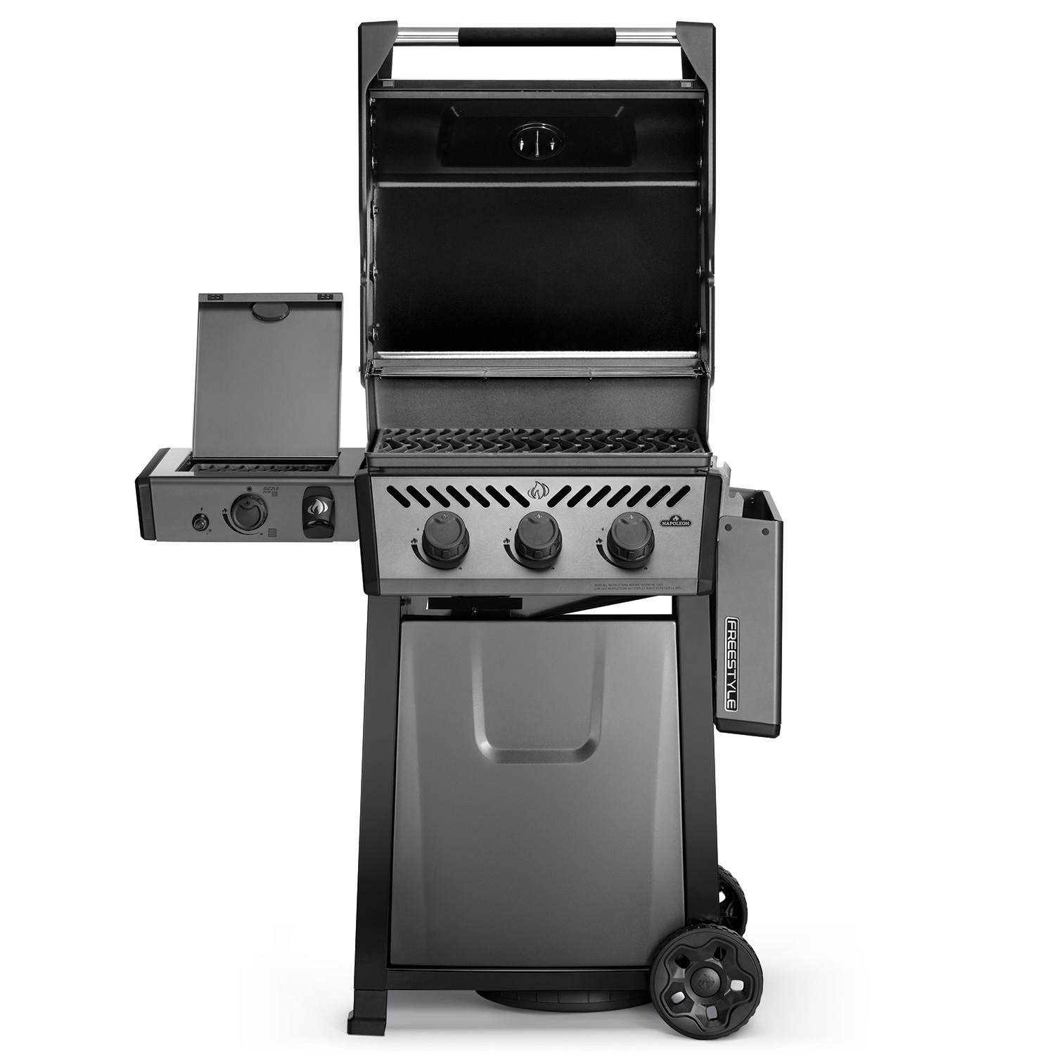 Napoleon Freestyle 365 Gasgrill, Graphit - Mit Sizzle Zone - Modell 2023 - X-DEAL Inkl. Drehspiess 4 Napoleon Freestyle 365 Gasgrill, Graphit - Mit Sizzle Zone - Modell 2023 - X-DEAL Inkl. Drehspiess - Image 3