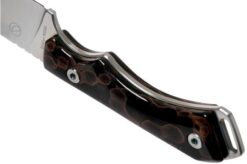 QSP Knife Workaholic QS124-C SK03 Raffir Noble Bronze Moon Fixed Knife -Professional Bicycle Discount Store QS124 C 04 qsp