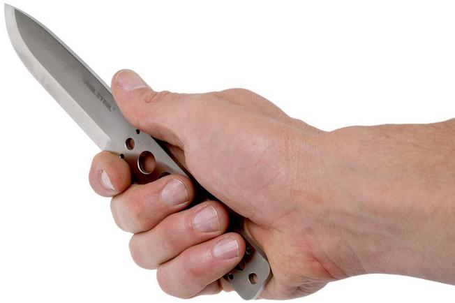 Real Steel Bushcraft Scandi Blank 37281 Blade 6 Real Steel Bushcraft Scandi Blank 37281 Blade - Image 4