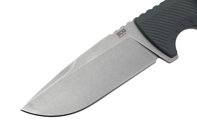 SOG Tellus FX 17-06-02-41 Wolf Gray, Fixed Knife 5 SOG Tellus FX 17-06-02-41 Wolf Gray, Fixed Knife - Image 3
