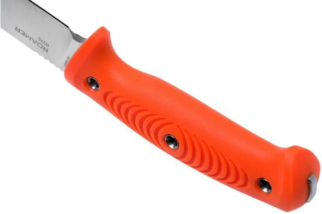 Steel Will Roamer 375-1OR Orange Fixed Knife 6 Steel Will Roamer 375-1OR Orange Fixed Knife - Image 4