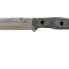 TOPS Knives B.O.B. Fieldcraft 154CM Grey/Black Micarta BROS-154-BLM -Professional Bicycle Discount Store TK BROS 154 BLM 01 tops knives tk bros 154 blm 01