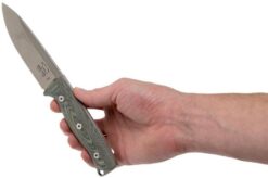 White River Knives Ursus 45 Black & OD Green Linen Micarta Bushcraft Knife 13 White River Knives Ursus 45 Black & OD Green Linen Micarta Bushcraft Knife -Professional Bicycle Discount Store WRUR45 LBO 06 white river knives