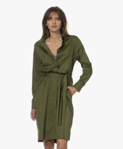 Lasalle Poplin Blousejurk Met Ceintuur - Juniper -Professional Bicycle Discount Store ba05d415 b964 4eae 9947 83acdd4c11eb 155